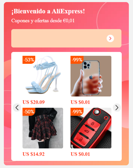 cupones aliexpress chile